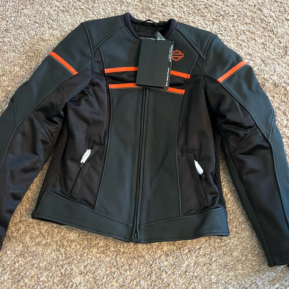 Harley-Davidson Women's Brawler Leather Jacket size small
